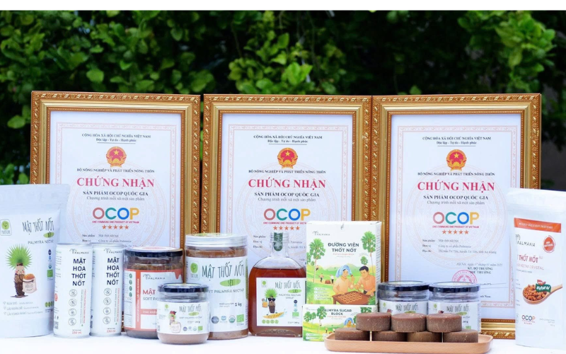 Mật Thốt Nốt Hữu Cơ Palmania: Hành Trình 8 Năm Đưa 