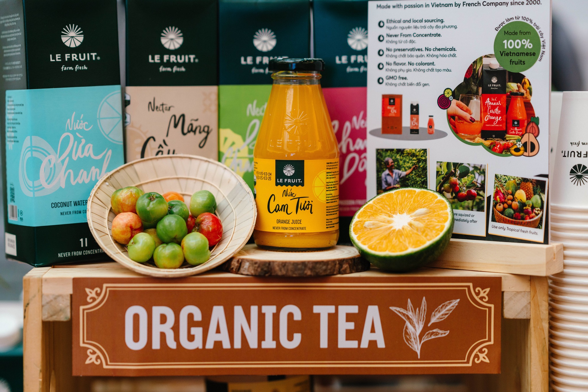 Nước ép Le Fruit Farm Fresh: Giải pháp dinh dưỡng 100% tự nhiên cho gia đình hiện đại